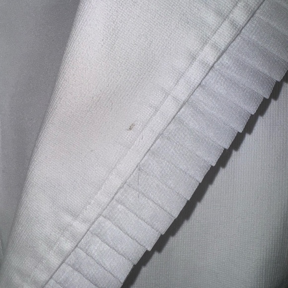 Etcetera White Ruffle Detail Blazer Sz 6 - Picture 5 of 5